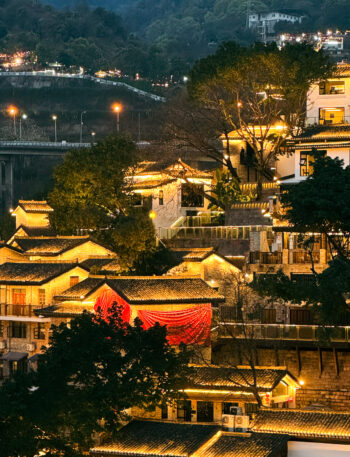 Chonging at dusk