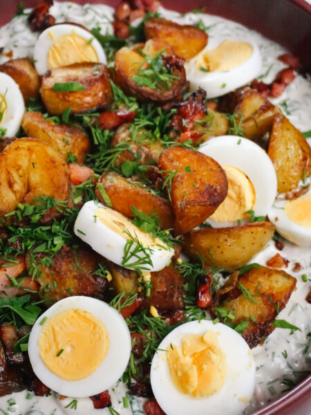 Roast potato salad airfryer